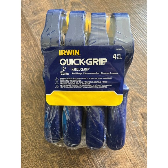 COPY - Lot of 4 Irwin Quick-Grip Handi-Clamp 2" - Picture 1 of 4